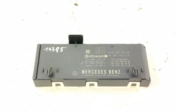Mercedes-Benz C W205 Tailgate/trunk control unit/module 2229006008 A2229006008