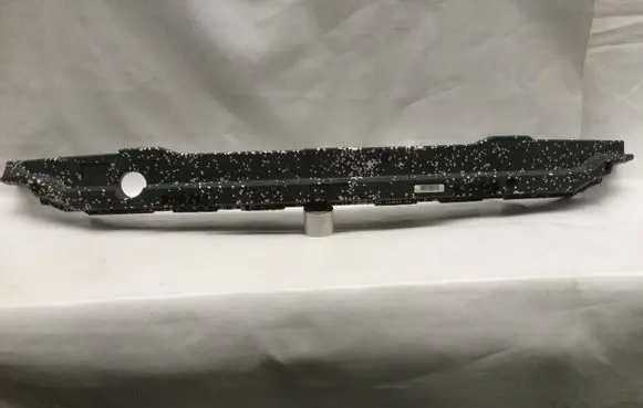 Front bumper foam support bar