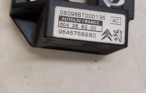Citroen C4 I Airbag deployment crash/impact sensor 9646768980 604288200