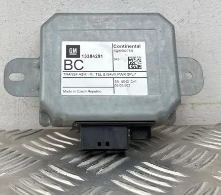 Opel Astra J GPS navigation control unit/module 13384291 5WK50278B 50421241