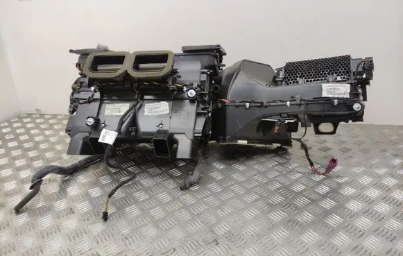 Interior heater climate box assembly