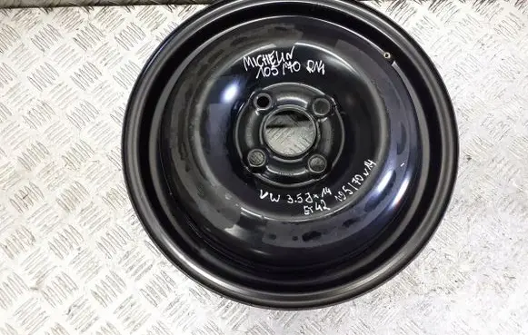 Volkswagen Polo IV 9N3 R14 steel rim 