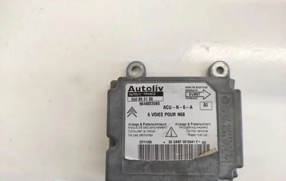 Citroen Xsara Picasso Airbag control unit/module 550893100 9640822580