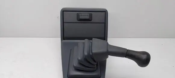 Mazda 323 Gear lever shifter trim leather/knob B09564311
