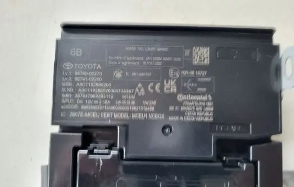 Toyota Yaris XP210 Other control units/modules 8674002270