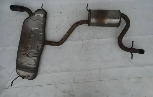 Audi A3 S3 8P Middle muffler/silencer A38P