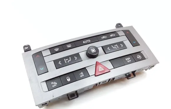 Peugeot 407 Climate control unit 96573322YW01 96573322 96466840XT