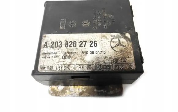Mercedes-Benz S W220 Alarm control unit/module A2038202726
