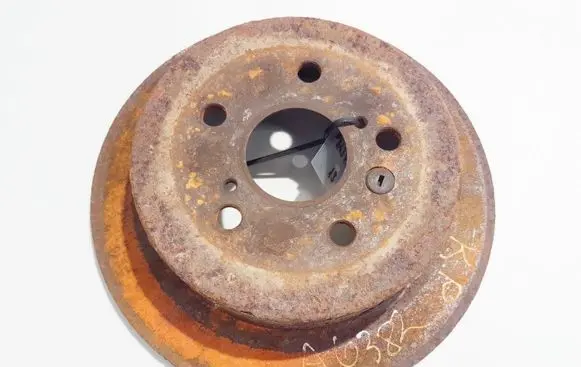 Toyota Avensis Verso Rear brake disc neventiliuojamas