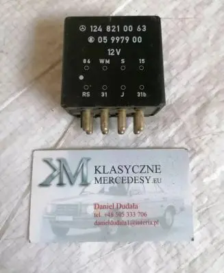 Mercedes-Benz E W124 Window wiper relay 1248210063