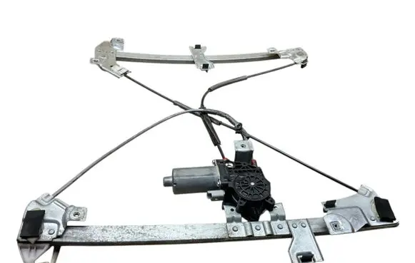 Peugeot 206 Front door window regulator with motor 0130821763