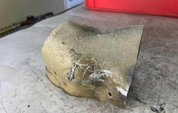 Nissan Navara D40 Exhaust heat shield