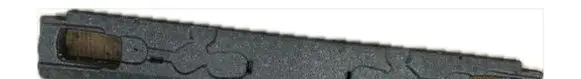 Mercedes-Benz SLK R171 Front bumper foam support bar A1718851837