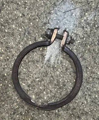BMW 1 F20 F21 Muffler pipe connector clamp 7620508