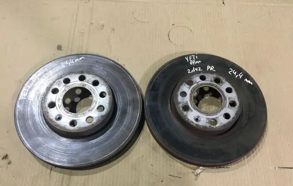 Skoda Yeti (5L) Front brake disc