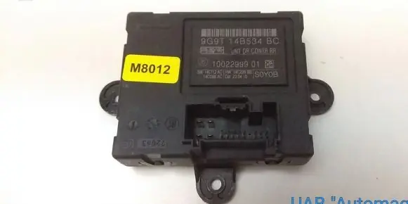 Volvo V70 Door control unit/module 9G9T14B534BC M8012