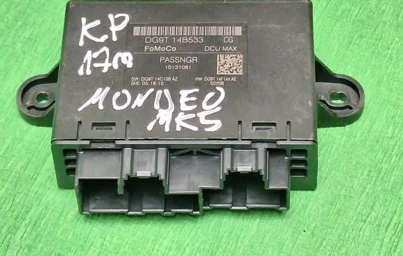Ford Mondeo MK V Door control unit/module DG9T14C108AZ 10131081 DG9T14B533
