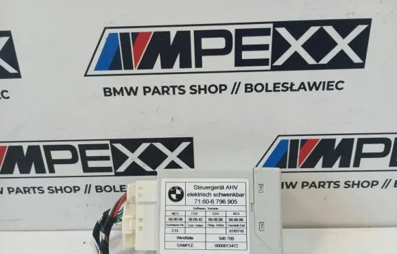 BMW X3 F25 Tow bar trailer control unit/module 6796905
