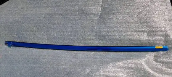 Tesla Model X Front door glass trim molding 1098686-00-D