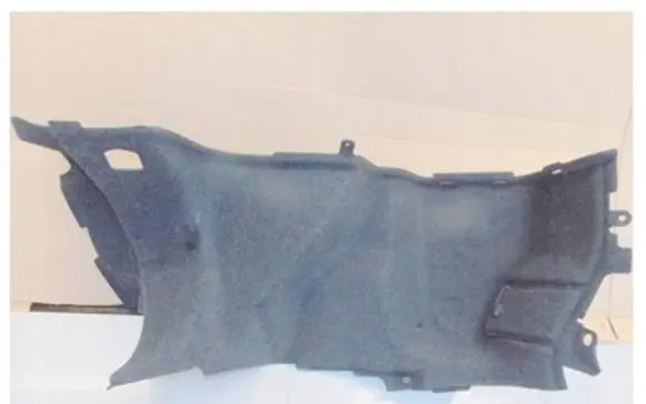 Toyota Avensis T250 Trunk/boot side trim panel