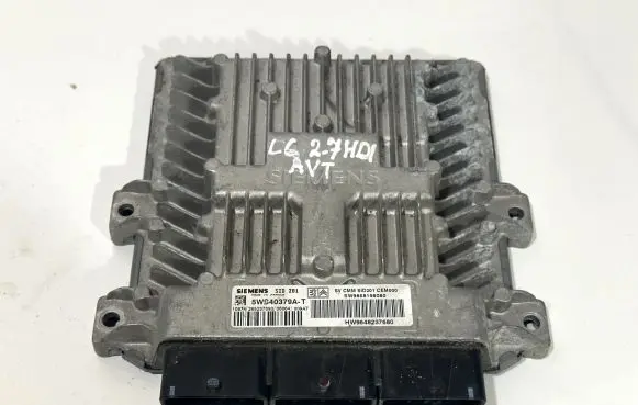 Citroen C6 Engine control unit/module 5WS40379A 9648237680