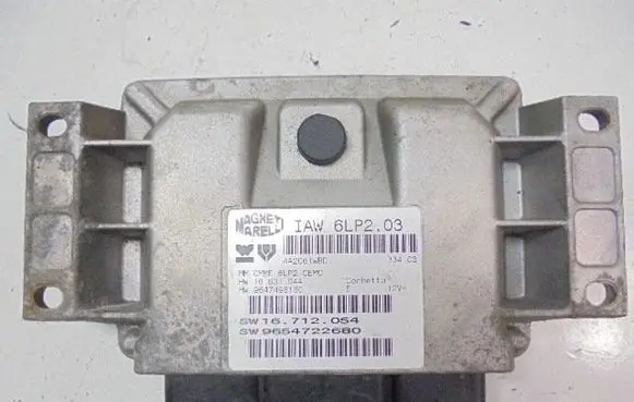 Peugeot 206 CC Engine control unit/module ECU 9654722680