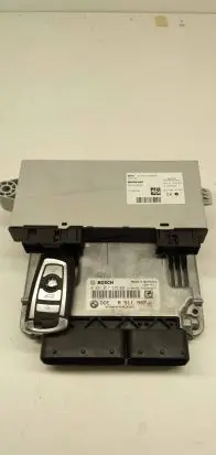 BMW 5 F10 F11 Engine ECU kit and lock set 8511907 0281017325