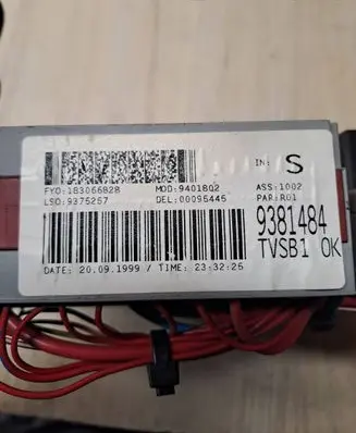 Volvo S80 Fuse box set 9401802