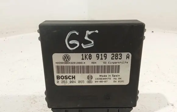 Volkswagen Golf V Parking PDC control unit/module 1K0919283A 0263004065 1039S00479
