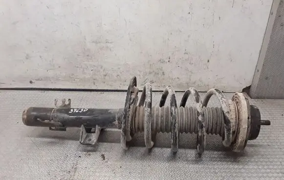 Front shock absorber with coil spring