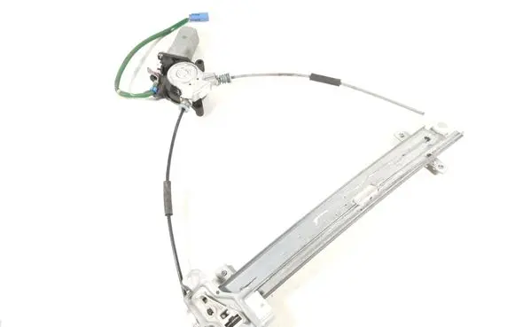 Front door window regulator with motor