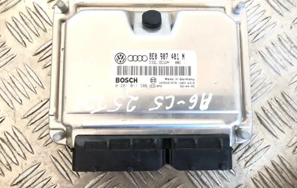 Audi A6 S6 C5 4B Engine control unit/module 8E0907401N 1039S01878 0281011386