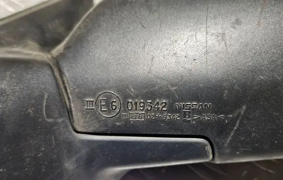 Nissan Primera Front door electric wing mirror 019342 029342