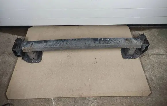 Rear bumper support beam