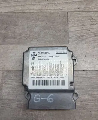 Volkswagen Golf VI Airbag control unit/module 5K0959655 05H033S0604 5WK44200