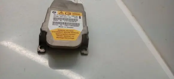BMW 5 E60 E61 Airbag control unit/module 6577917201901 22443137