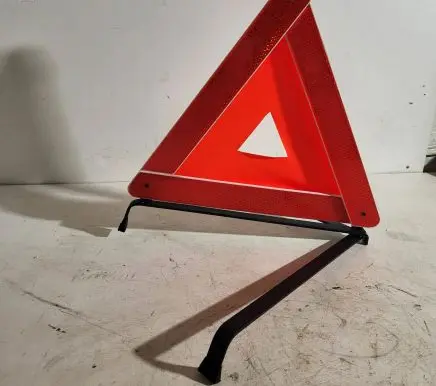 Emergency warning sign