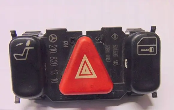 Mercedes-Benz E W210 Hazard light switch 2108201310