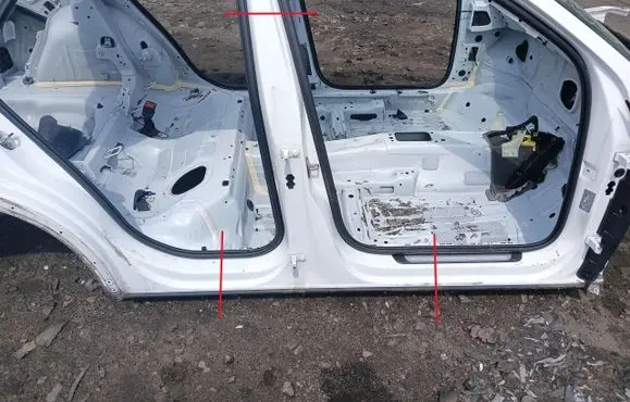 Audi A4 S4 B5 8D Front piece kit LA9Y