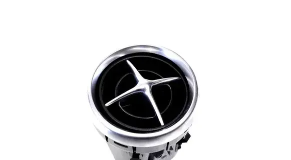 Dashboard air vent grill cover trim