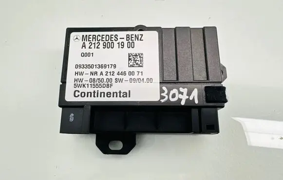 Fuel injection pump control unit/module
