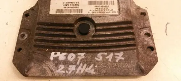 Suspension control unit/module