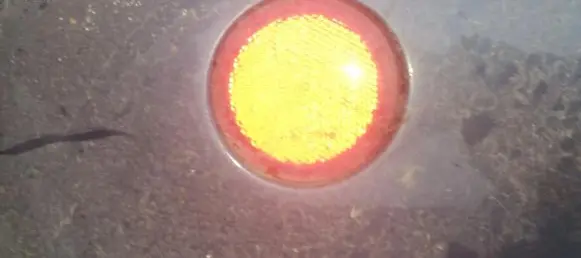 Fiat Bravo - Brava Rear tail light reflector