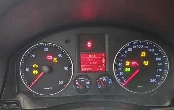 Volkswagen Golf V Speedometer (instrument cluster) 1K0920863B IMPRK1443945