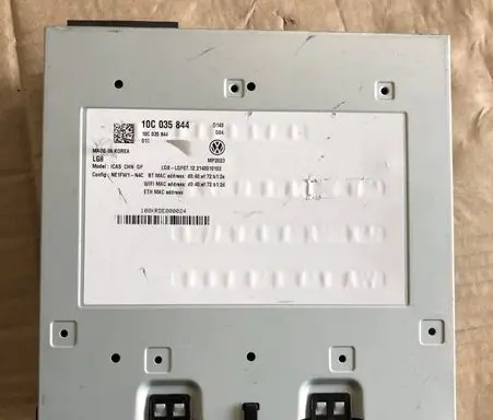 Seat Arona Navigation unit CD/DVD player 10C035844 108KKDE00002