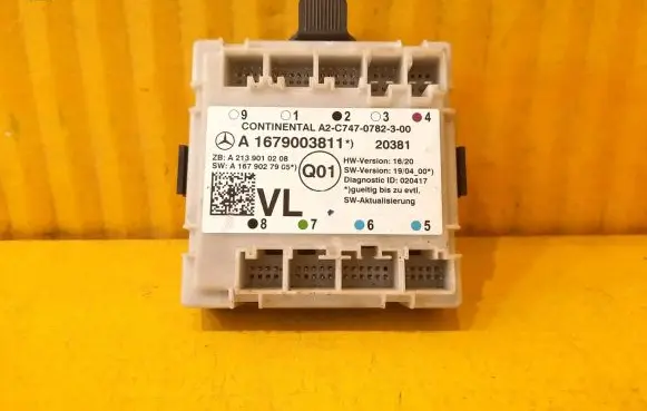 Mercedes-Benz GLE W167 Door control unit/module A1679003811