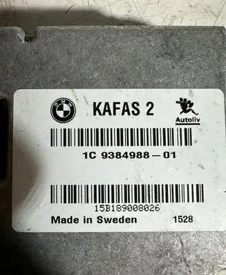 BMW X5 F15 Camera control unit module 9384988 15B189008026 KAFAS2