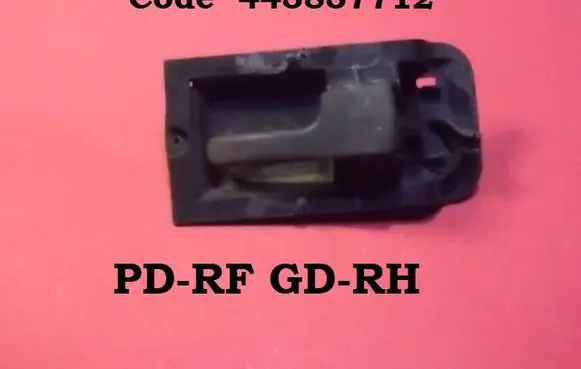 Audi 100 200 5000 C3 Rear door interior handle 443837712