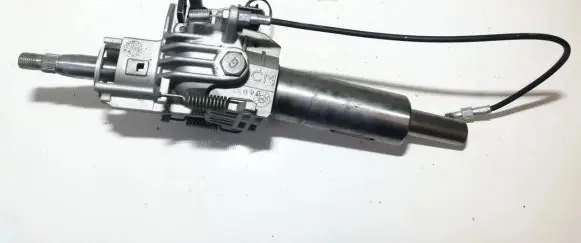 Steering wheel axle