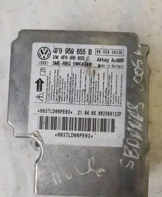 Audi A6 S6 C6 4F Airbag control unit/module 4F0959655B 4F0910655C